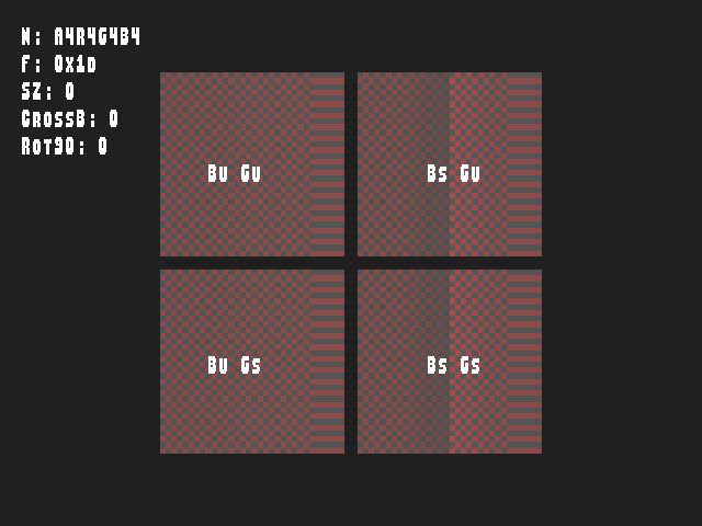 Test result for Bump_env_lum::BumpEnvLum_A4R4G4B4_L