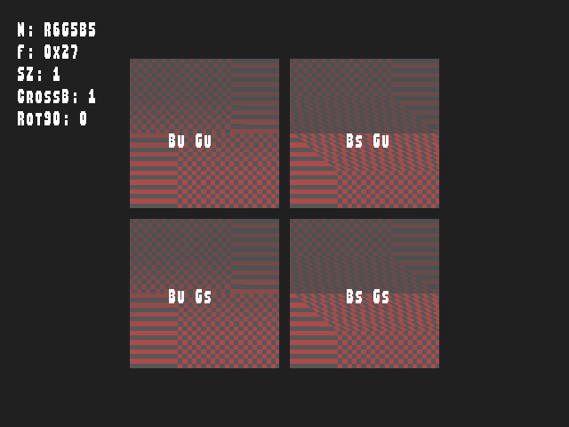 Test result for Bump_env_lum::BumpEnvLum_R6G5B5_B