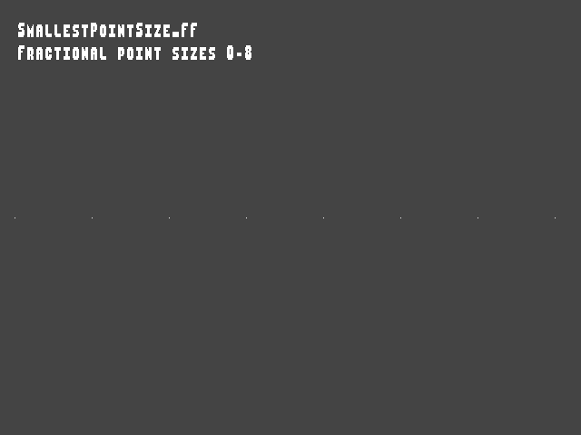 Test result for Point_size::SmallestPointSize_FF