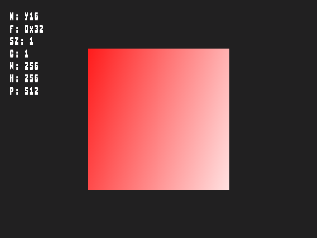 Test result for Texture_render_target::TexFmt_Y16