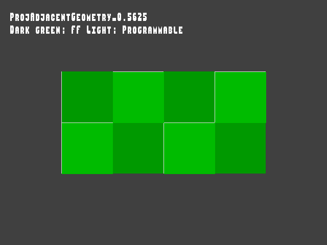 Test result for Vertex_shader_rounding_tests::ProjAdjacentGeometry_0.5625