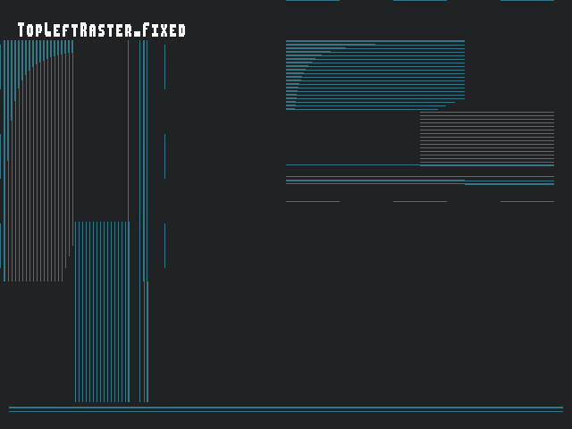 Test result for Vertex_shader_rounding_tests::TopLeftRaster_Fixed