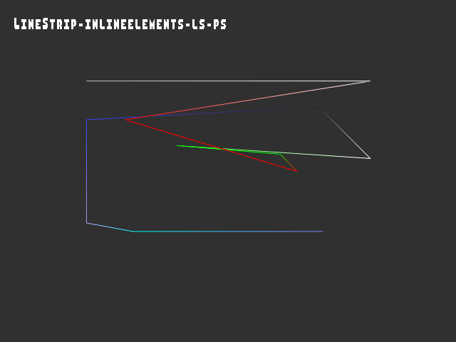 No alpha test result for 3D_primitive::LineStrip-inlineelements-ls-ps