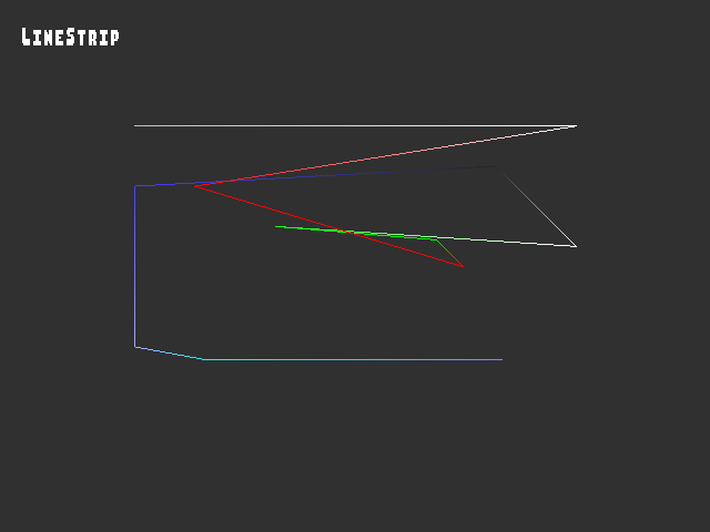 No alpha test result for 3D_primitive::LineStrip