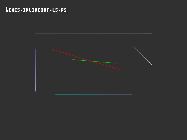 No alpha test result for 3D_primitive::Lines-inlinebuf-ls-ps