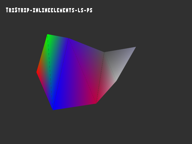 No alpha test result for 3D_primitive::TriStrip-inlineelements-ls-ps