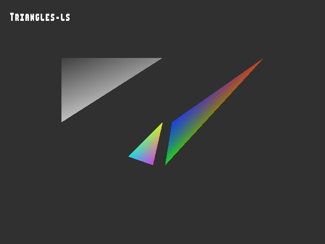 No alpha test result for 3D_primitive::Triangles-ls