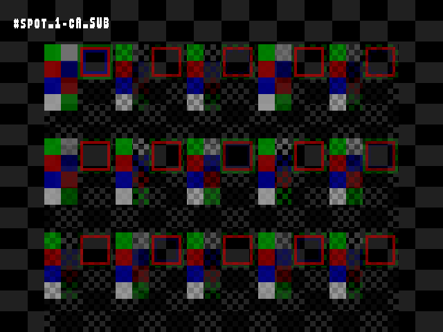No alpha test result for Blend_tests::#spot_1-cA_SUB