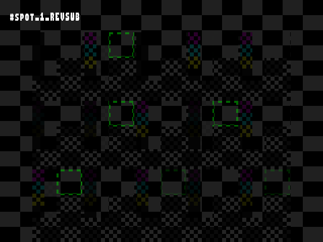 No alpha test result for Blend_tests::#spot_1_REVSUB
