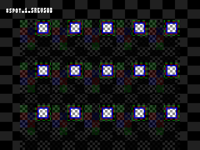 No alpha test result for Blend_tests::#spot_1_SREVSUB