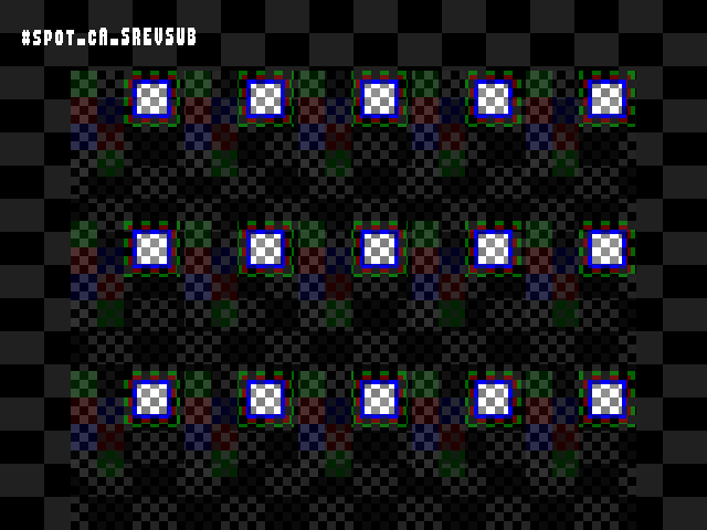 No alpha test result for Blend_tests::#spot_cA_SREVSUB