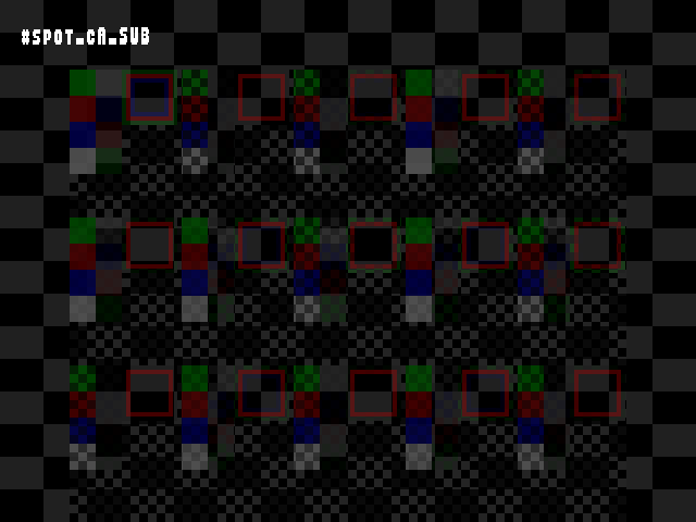 No alpha test result for Blend_tests::#spot_cA_SUB