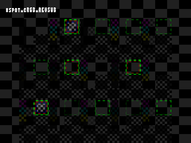 No alpha test result for Blend_tests::#spot_cRGB_REVSUB