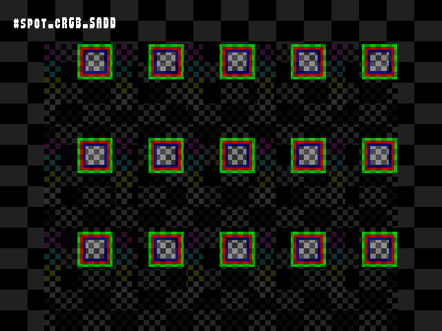No alpha test result for Blend_tests::#spot_cRGB_SADD