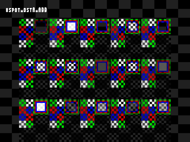 No alpha test result for Blend_tests::#spot_dstA_ADD