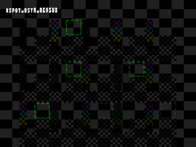 No alpha test result for Blend_tests::#spot_dstA_REVSUB