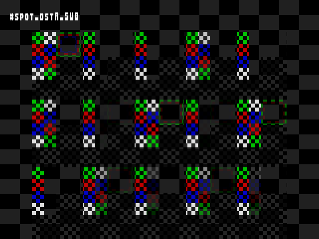 No alpha test result for Blend_tests::#spot_dstA_SUB