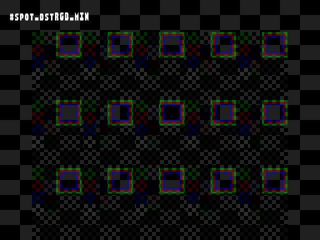 No alpha test result for Blend_tests::#spot_dstRGB_MIN
