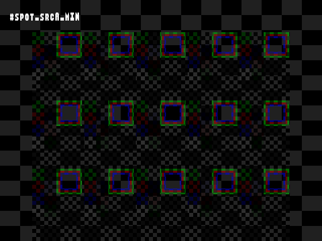 No alpha test result for Blend_tests::#spot_srcA_MIN