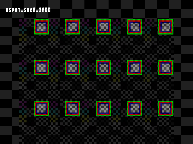 No alpha test result for Blend_tests::#spot_srcA_SADD