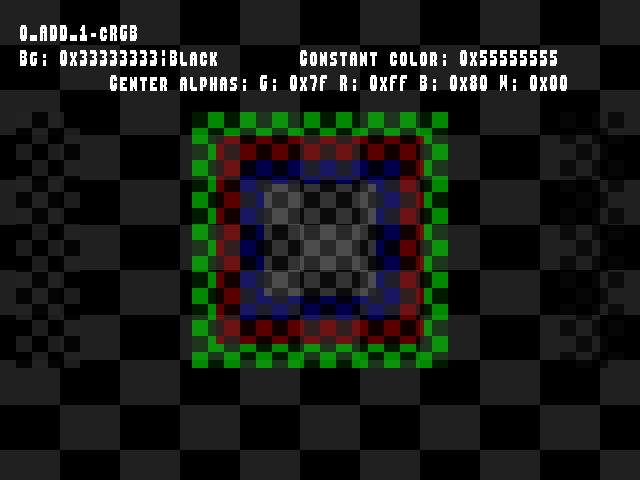 No alpha test result for Blend_tests::0_ADD_1-cRGB