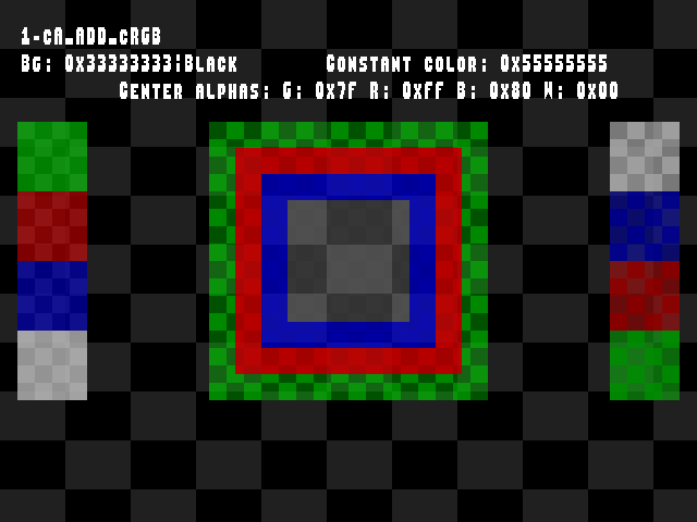 No alpha test result for Blend_tests::1-cA_ADD_cRGB