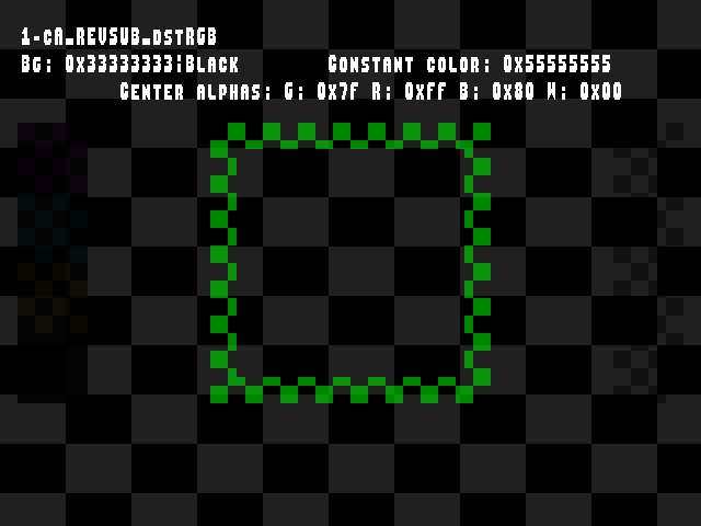 No alpha test result for Blend_tests::1-cA_REVSUB_dstRGB