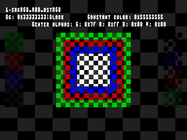 No alpha test result for Blend_tests::1-srcRGB_ADD_dstRGB