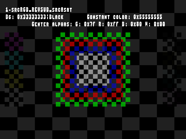 No alpha test result for Blend_tests::1-srcRGB_REVSUB_srcAsat