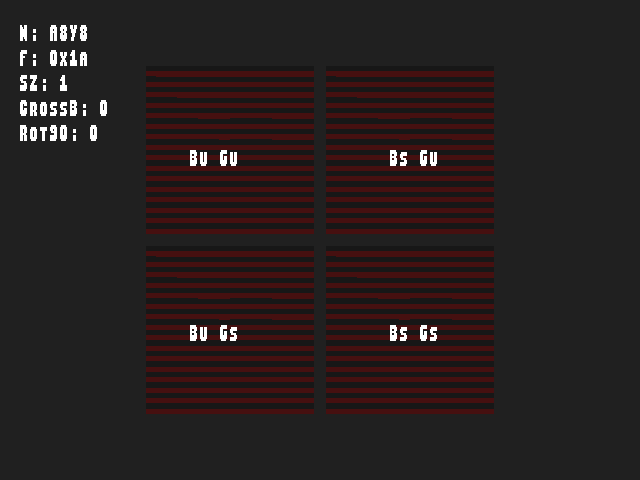 No alpha test result for Bump_env_lum::BumpEnvLum_A8Y8