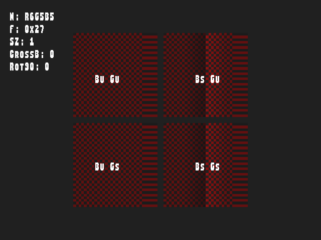 No alpha test result for Bump_env_lum::BumpEnvLum_R6G5B5