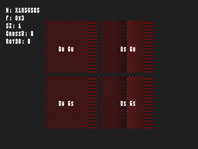 No alpha test result for Bump_env_lum::BumpEnvLum_X1R5G5B5