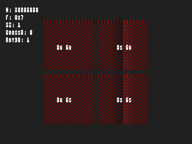 No alpha test result for Bump_env_lum::BumpEnvLum_X8R8G8B8_R90