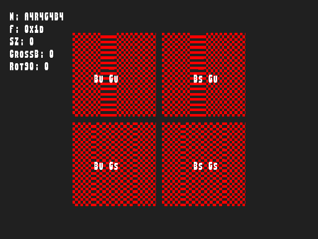 No alpha test result for Bump_map::BumpMap_A4R4G4B4_L