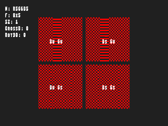 No alpha test result for Bump_map::BumpMap_R5G6B5