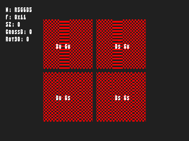 No alpha test result for Bump_map::BumpMap_R5G6B5_L