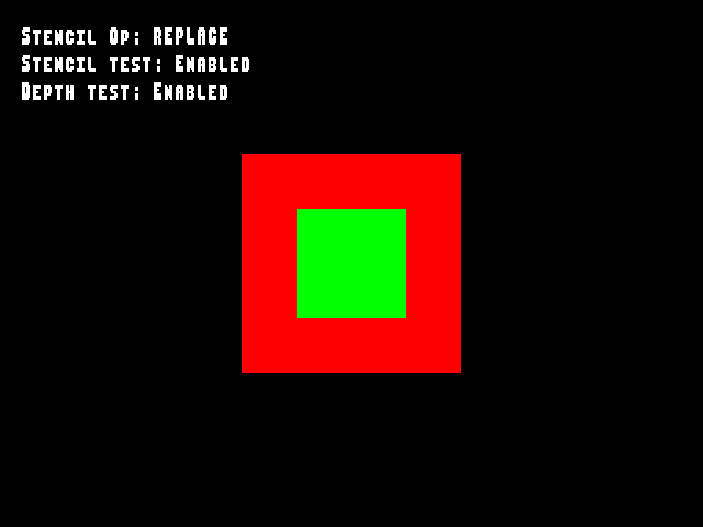 No alpha test result for Stencil::Stencil_REPLACE_ST_DT