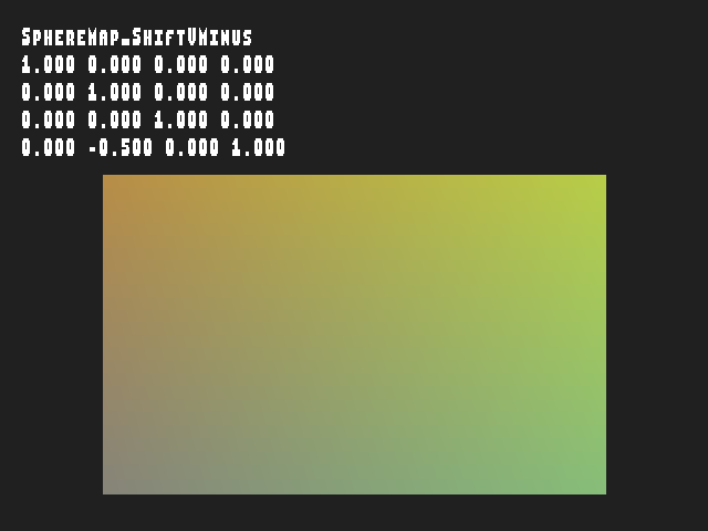 No alpha test result for Texgen_with_texture_matrix::SphereMap_ShiftVMinus