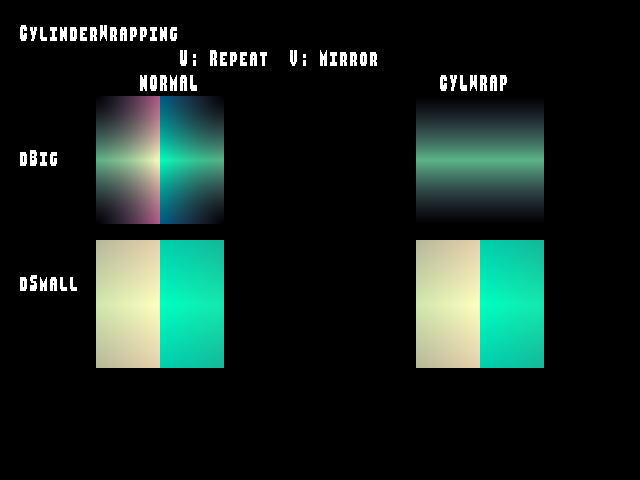 No alpha test result for TextureWrapMode::CylinderWrapping