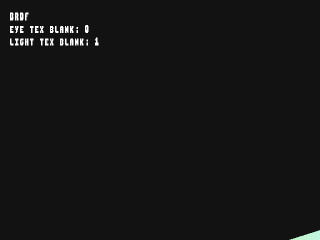 No alpha test result for Texture_BRDF::BRDF_e0_l1