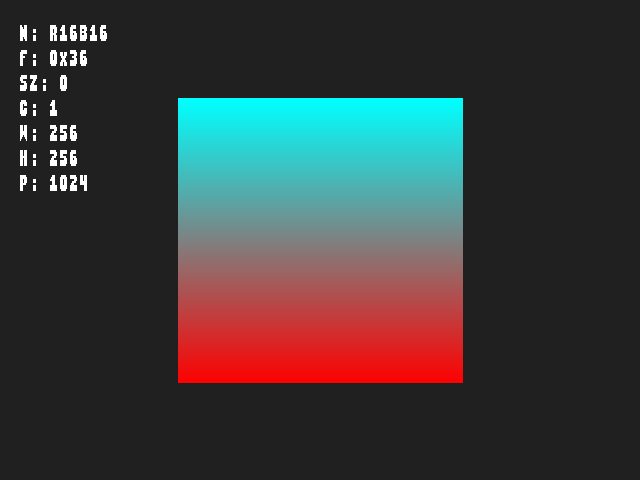 No alpha test result for Texture_render_target::TexFmt_R16B16_L