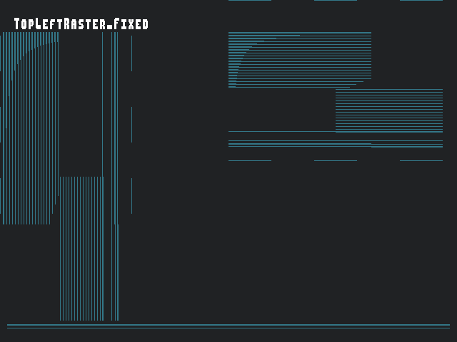 No alpha test result for Vertex_shader_rounding_tests::TopLeftRaster_Fixed