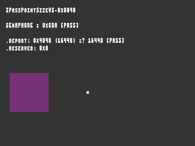 No alpha test result for ZPass_pixel_count::ZPassPointSizeVS-0x0040