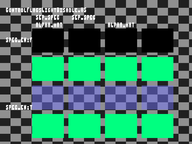 Golden image for Specular_back::ControlFlagsLightDisable_VS in xemu