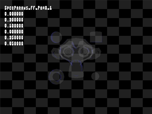 Golden image for Specular_back::SpecParams_FF_Pow0_1 in xemu