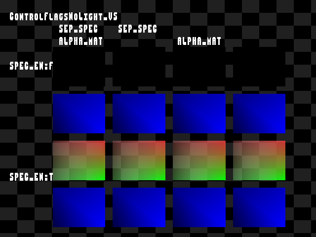 Golden image for Specular::ControlFlagsNoLight_VS in xemu