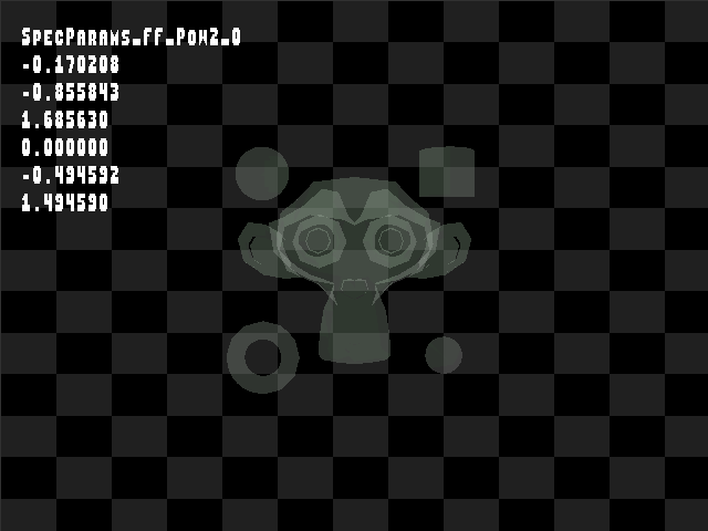 Golden image for Specular::SpecParams_FF_Pow2_0 in xemu
