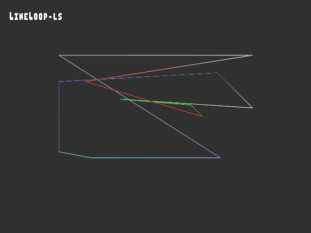 Golden image for 3D_primitive::LineLoop-ls in xemu