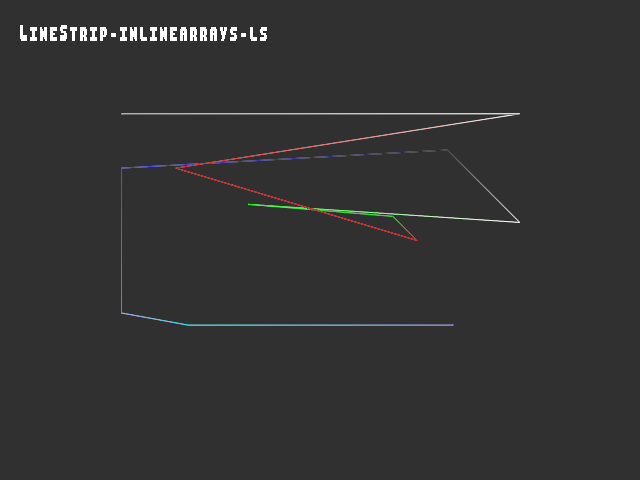 Golden image for 3D_primitive::LineStrip-inlinearrays-ls in xemu