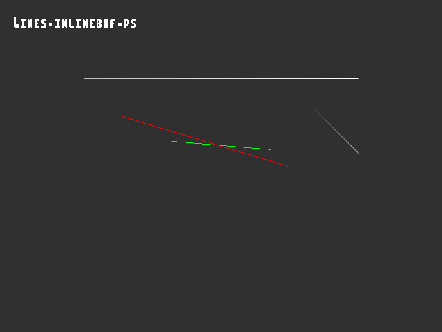 Golden image for 3D_primitive::Lines-inlinebuf-ps in xemu